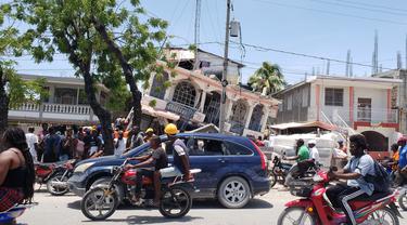 Korban Tewas Gempa Magnitudo 7,2 di Haiti Capai 1.297, Badai Picu Banjir Mengintai