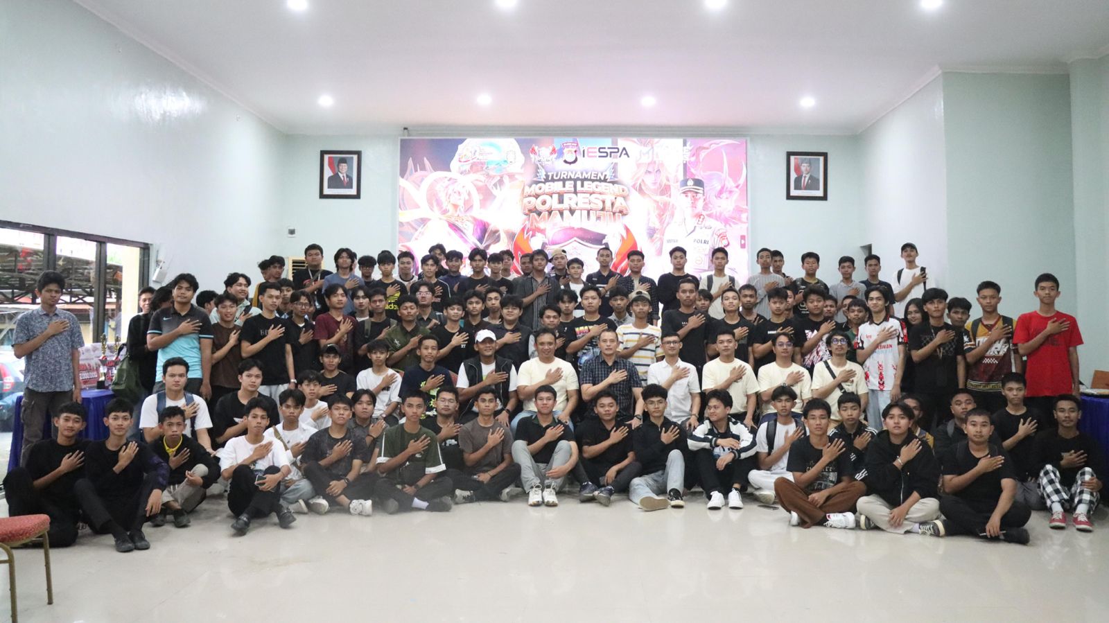 Meriahkan Hari Bhayangkara ke-80, Kapolresta Mamuju Buka Kompetisi E-Sport Kapolri Cup