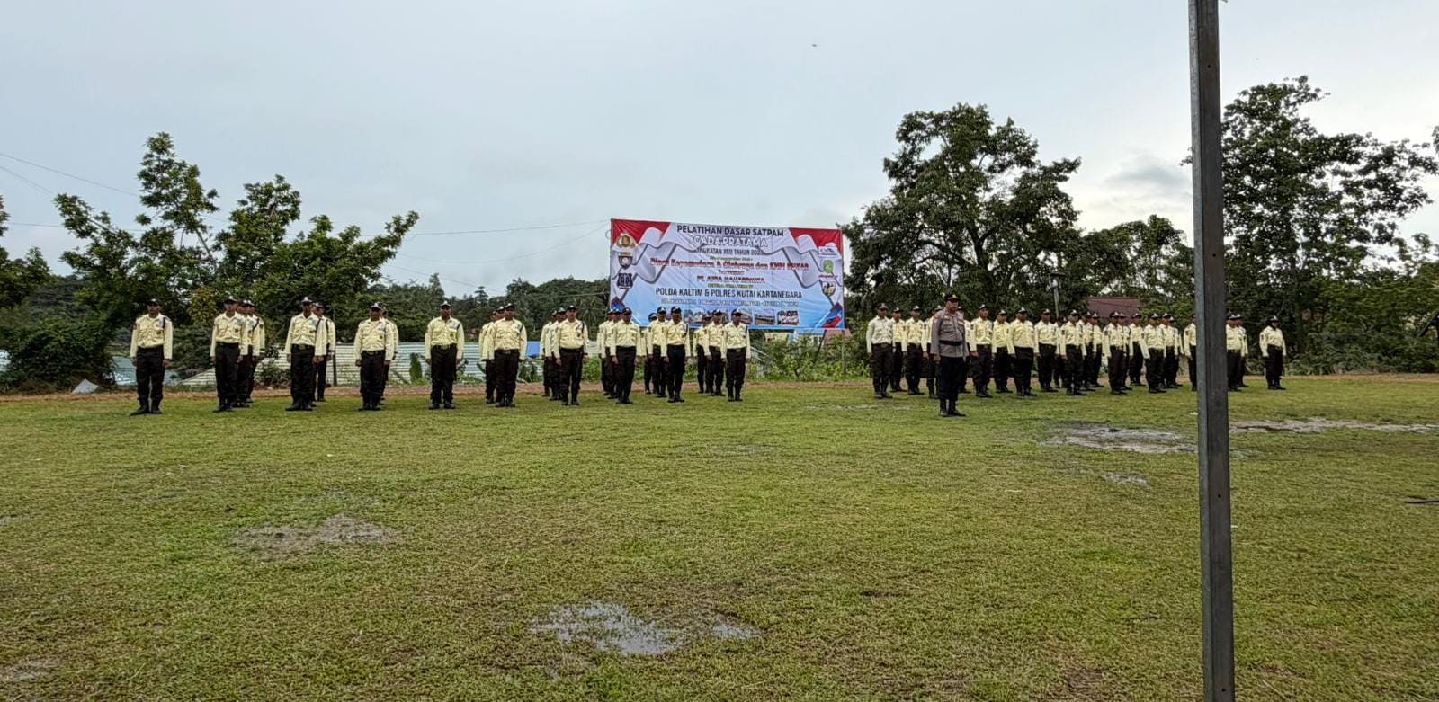 Dispora Kukar Gelar Pelatihan Dasar Satpam Gada Pratama