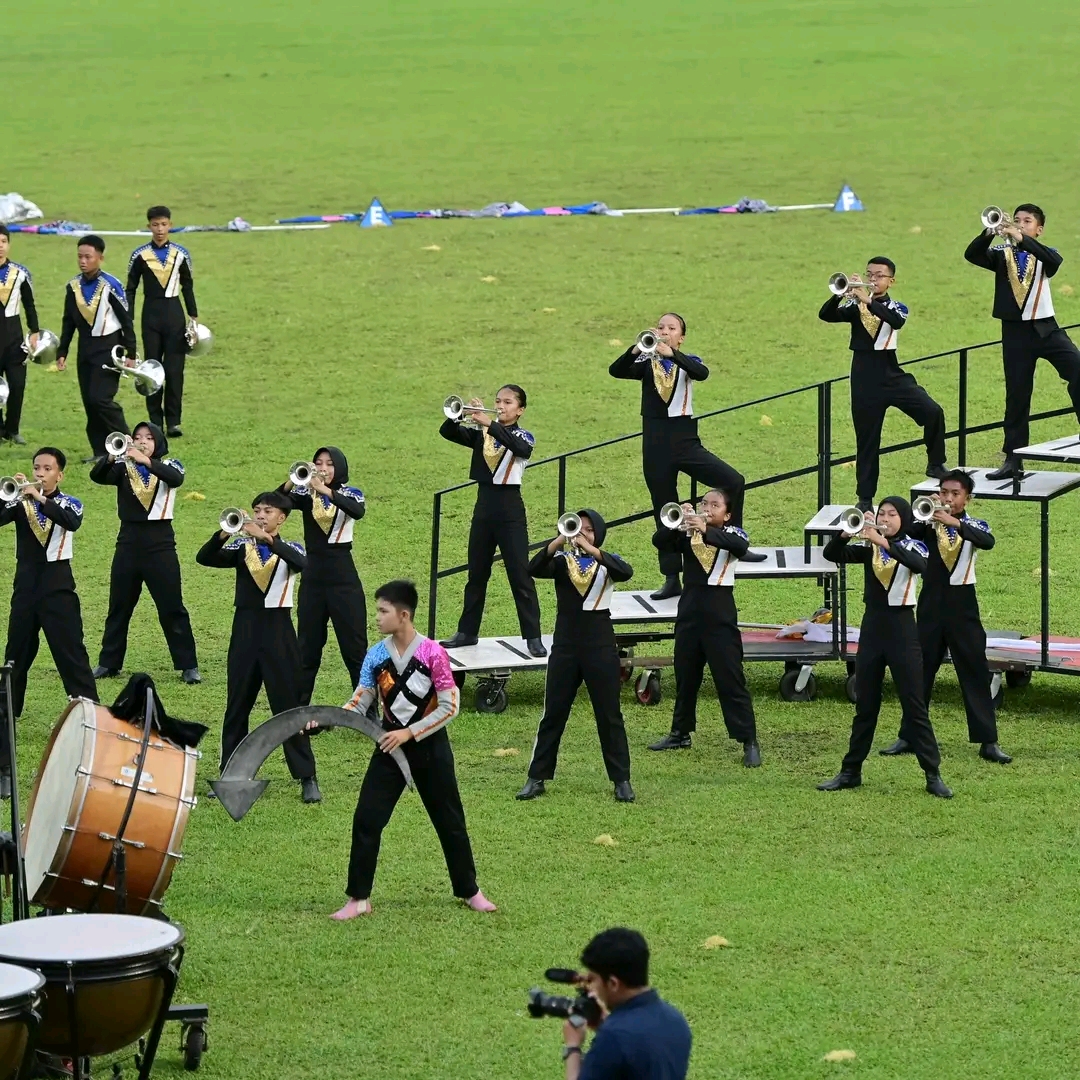 Wakili Indonesia, Marching Band Pupuk Kaltim Dilepas ke Thailand untuk TWMC 2025