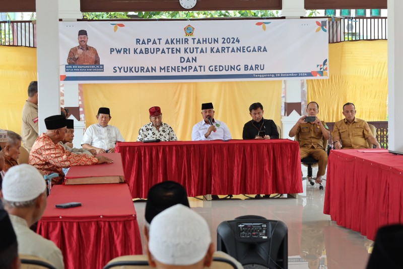 Peresmian gedung baru Persatuan Wredatama Republik Indonesia (PWRI) Dirangkai Sosialiasi Aplikasi Taspen