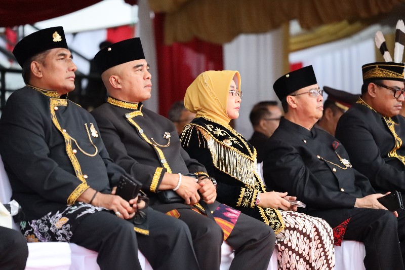 Peringatan HUT ke 68 Diikuti Ratusan Abdi Negara