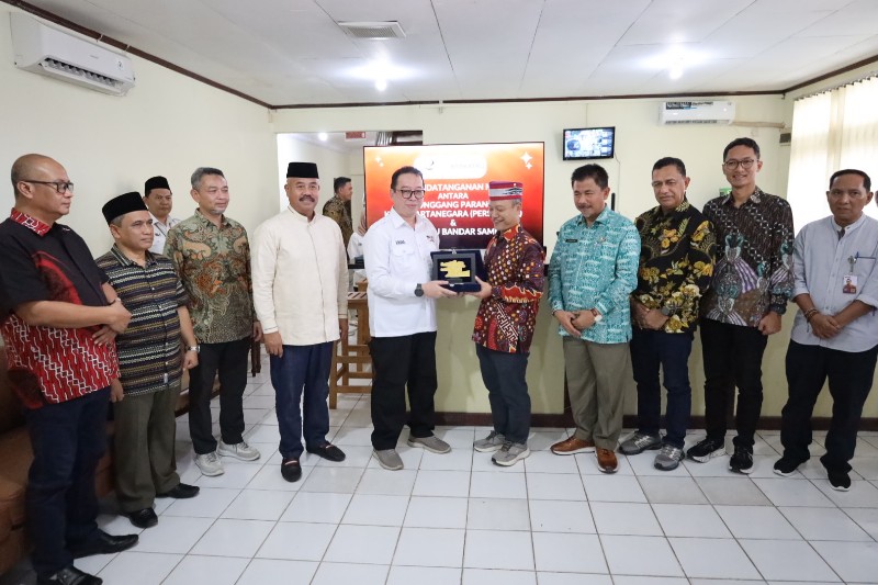 Penandatangan Nota MoU Bangun Kerjasama 2 Pihak