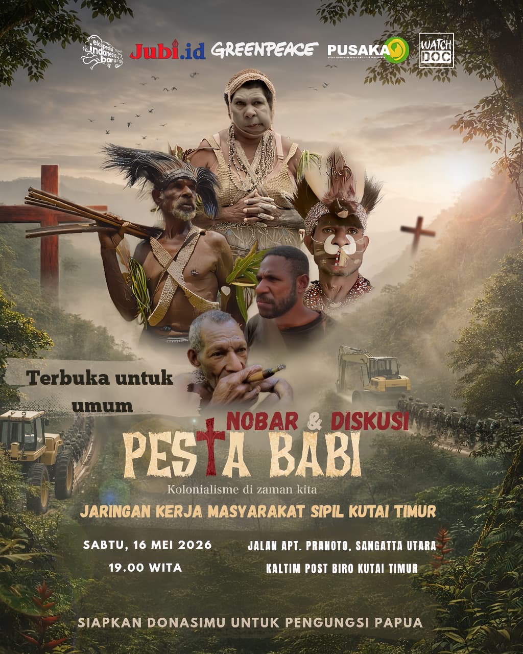 Dari Papua untuk Kutim, Film �Pesta Babi� Jadi Ruang Diskusi Lingkungan