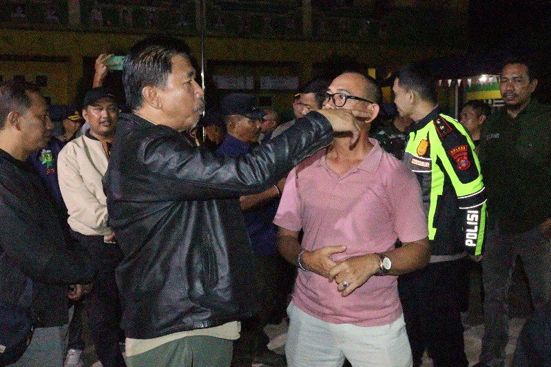 Monitoring Kesiapan dan Pengamanan Diawali di TPS 01 Desa Teluk