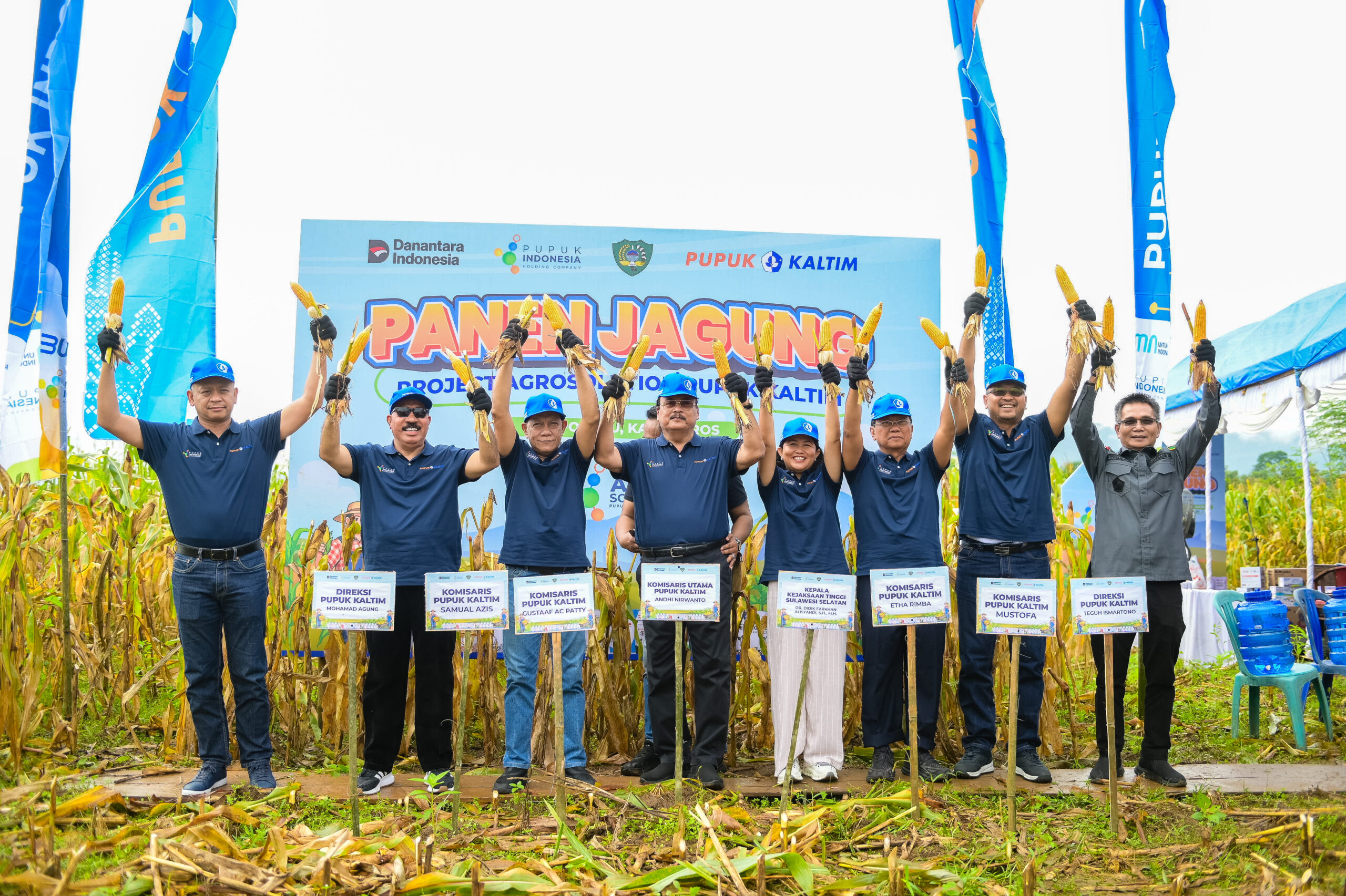 Optimalkan Produktivitas Pertanian, Agrosolution Pupuk Kaltim Dongkrak Produksi Jagung Maros 140 Persen