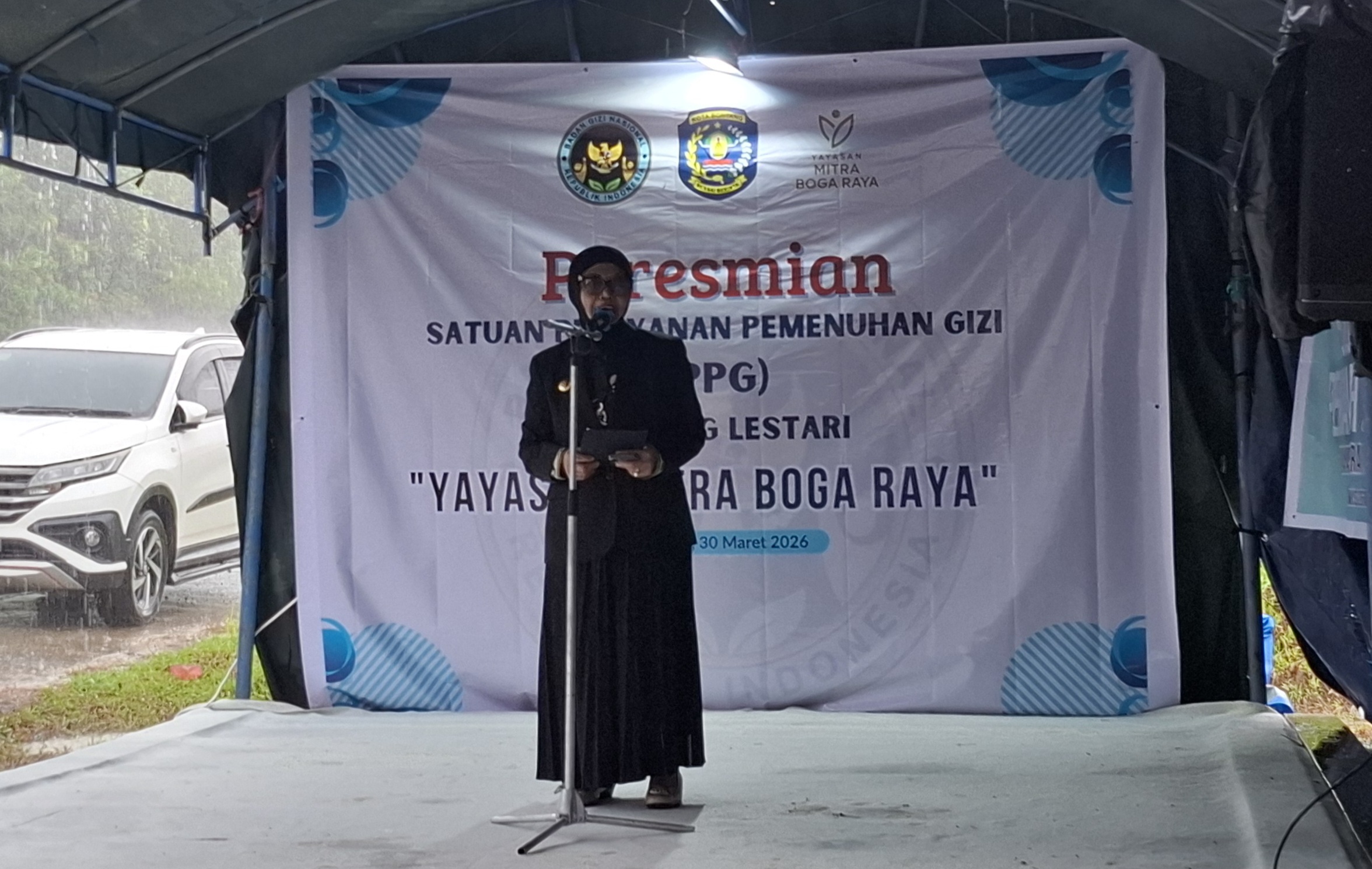 Wali Kota Bontang Resmikan Dapur MBG Bontang Lestari�