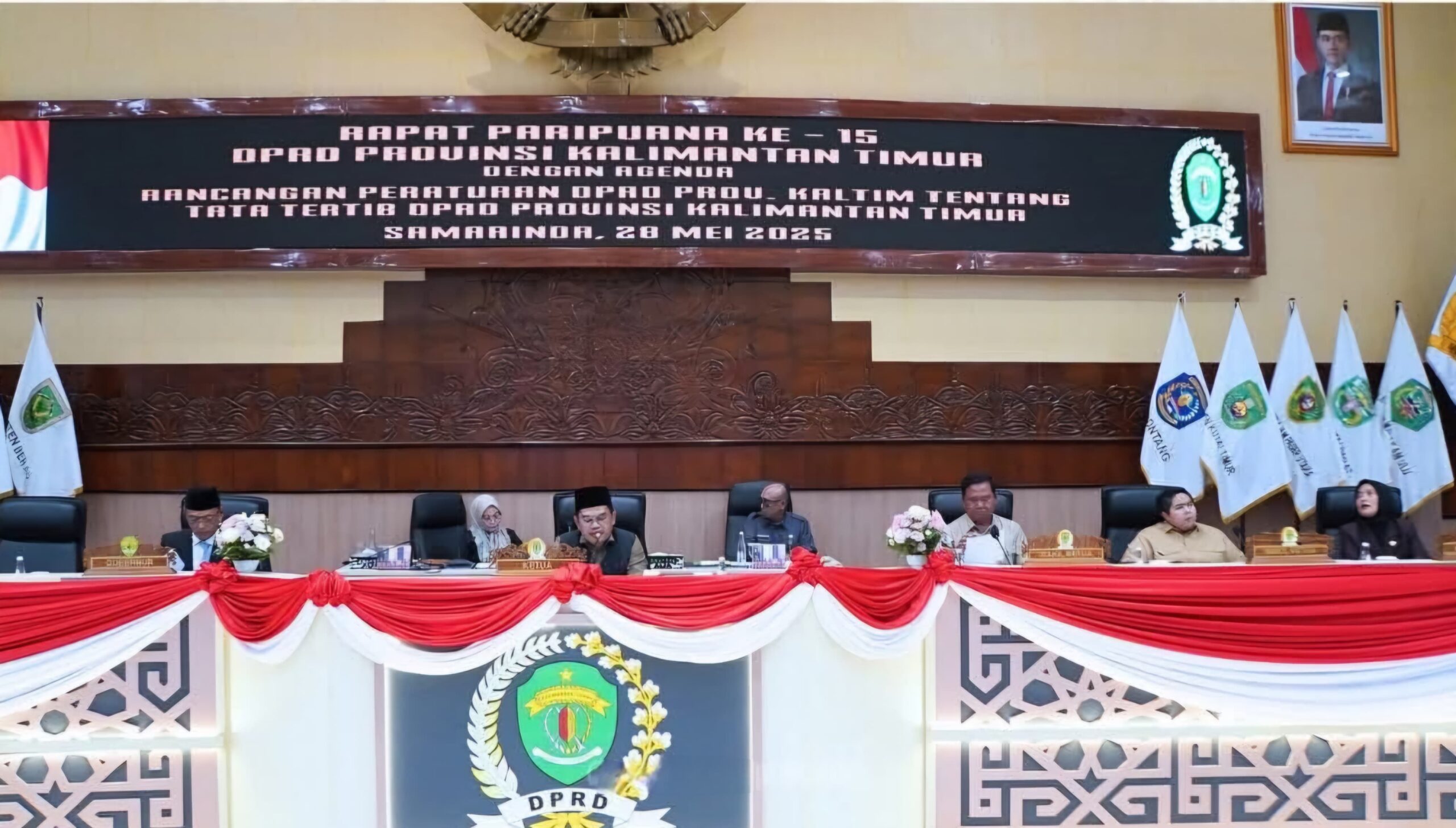 DPRD Kaltim Gelar Paripurna ke - 15, Bahas Ranperda RPJMD 2025�2029 dan Tata Tertib Dewan