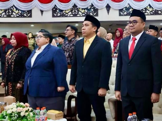DPRD Kaltim Hadiri Pelantikan Ketua DPRD Kukar, Tekankan Kolaborasi dan Sinergi Lintas Lembaga