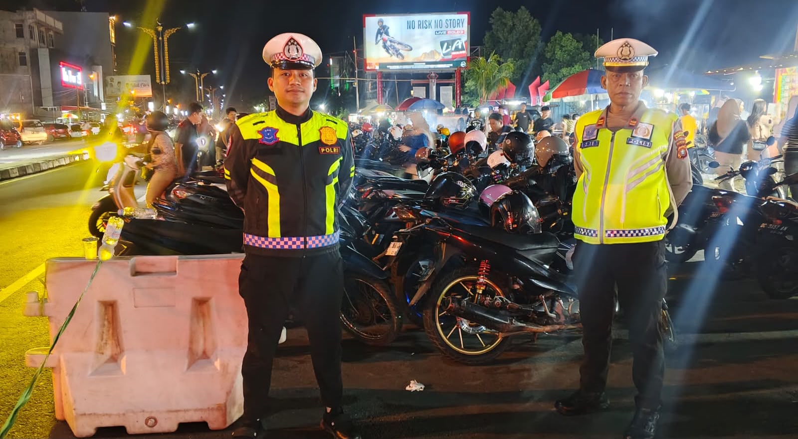 Pengunjung Fest UMKM Patuhi Himbauan Polisi, Parkiran Jadi Tertib dan Tak Ganggu Arus Lalu Lintas
