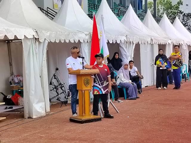 Walid Pemanah Cilik Asal Samarinda Raih Empat Emas di Kejuaraan Panahan Kaltim