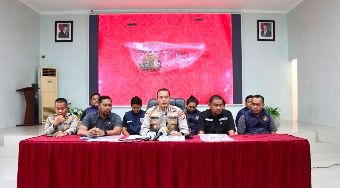 Berantas Tambang Emas Ilegal, Polresta Mamuju Tahan 4 Tersangka dari Tiga TKP