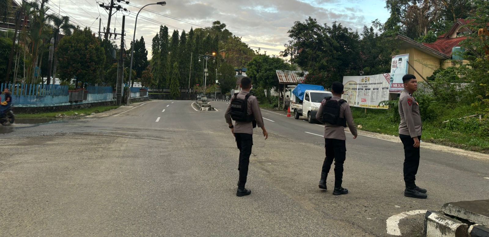 Suasana Masa Tenang Pilkada di Warnai Balapan Liar, Tim Patmor Polresta Mamuju Gerak Cepat Bubarkan