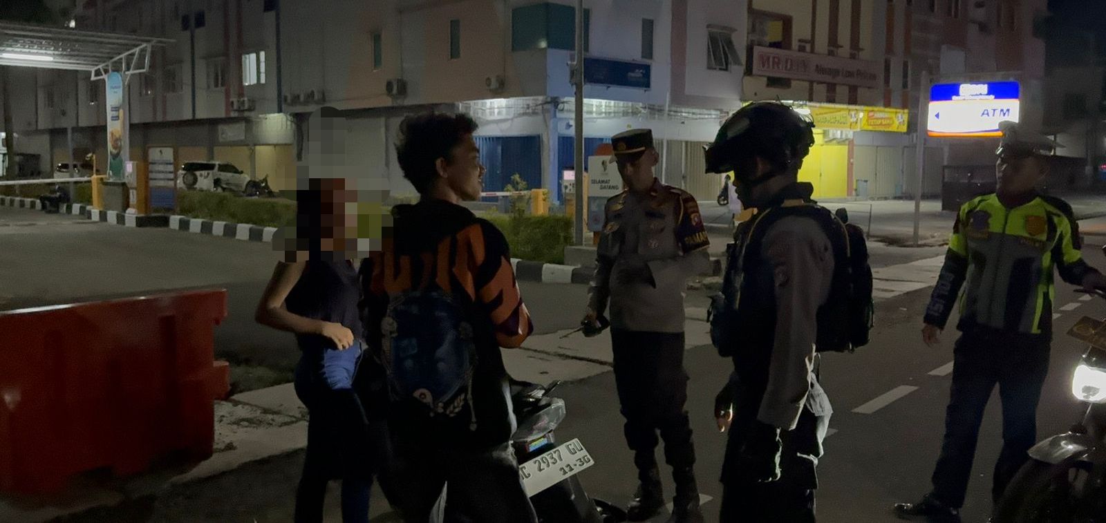Respon Laporan Warga Melalui Call Center 110, Polresta Mamuju Amankan Aksi Pelaku Balap Liar