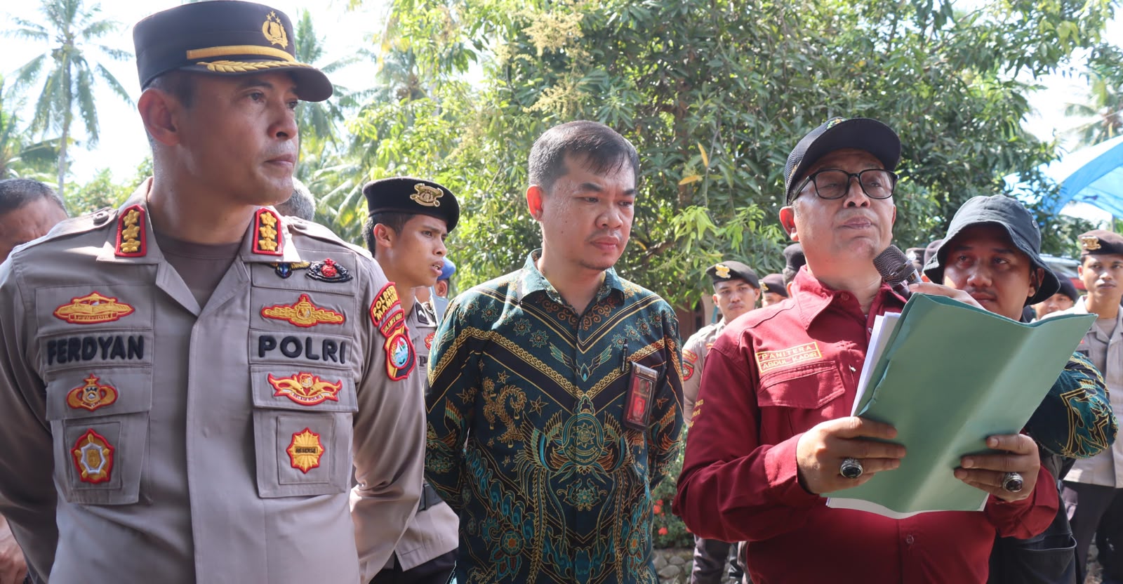 Pengamanan Berlapis diterapkan Polresta Mamuju dan Polda Sulbar Pastikan Eksekusi Tanah Di Beru-beru Berjalan Mulus