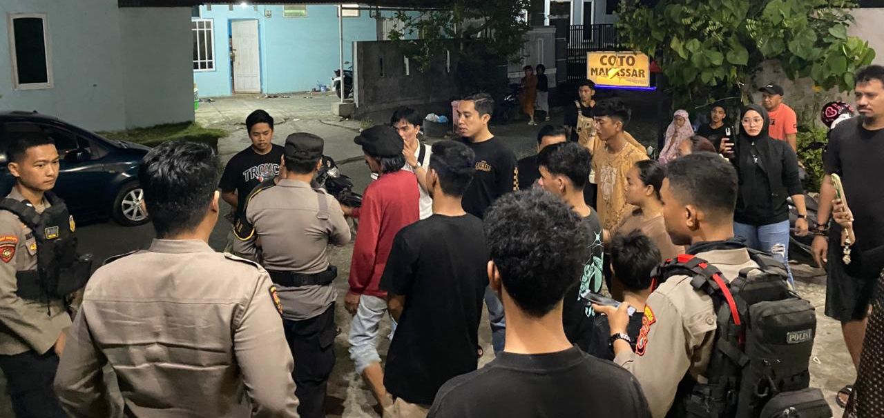 Terima Laporan Warga Melalui Call Center 110, Piket Pamapta Polresta Mamuju Sigap Datangi TKP Pengrusakan