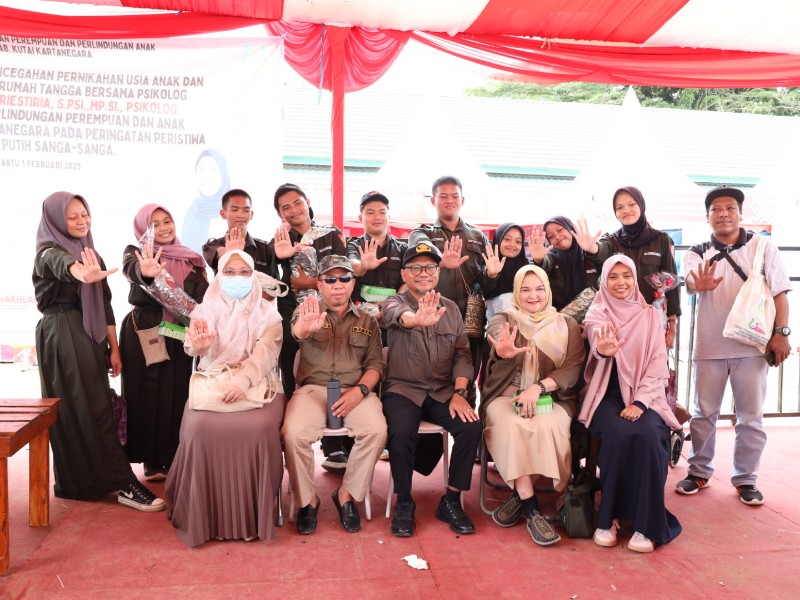 Peringatan Merah Putih Dibuka oleh DP3A