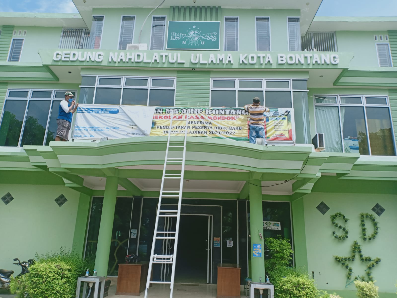 Kodim Bontang Gunakan Gedung NU Sebagai Posko TMMD ke-112