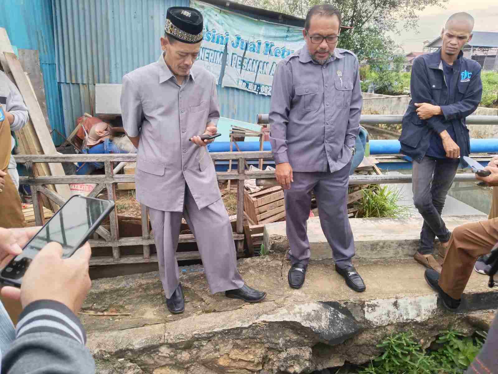 Dewan Minta Jembatan Rusak di Tanjung Laut Segera Diperbaiki