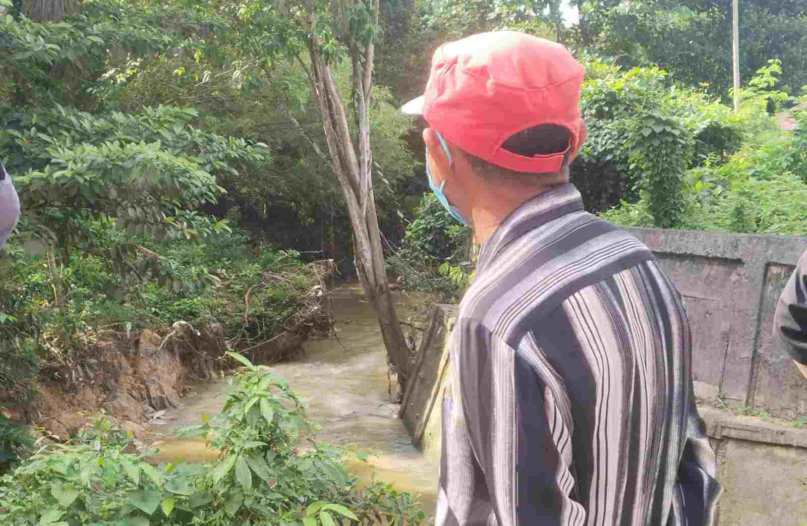 Longsor di Gunung Elai Bahayakan Bangunan Sekitar