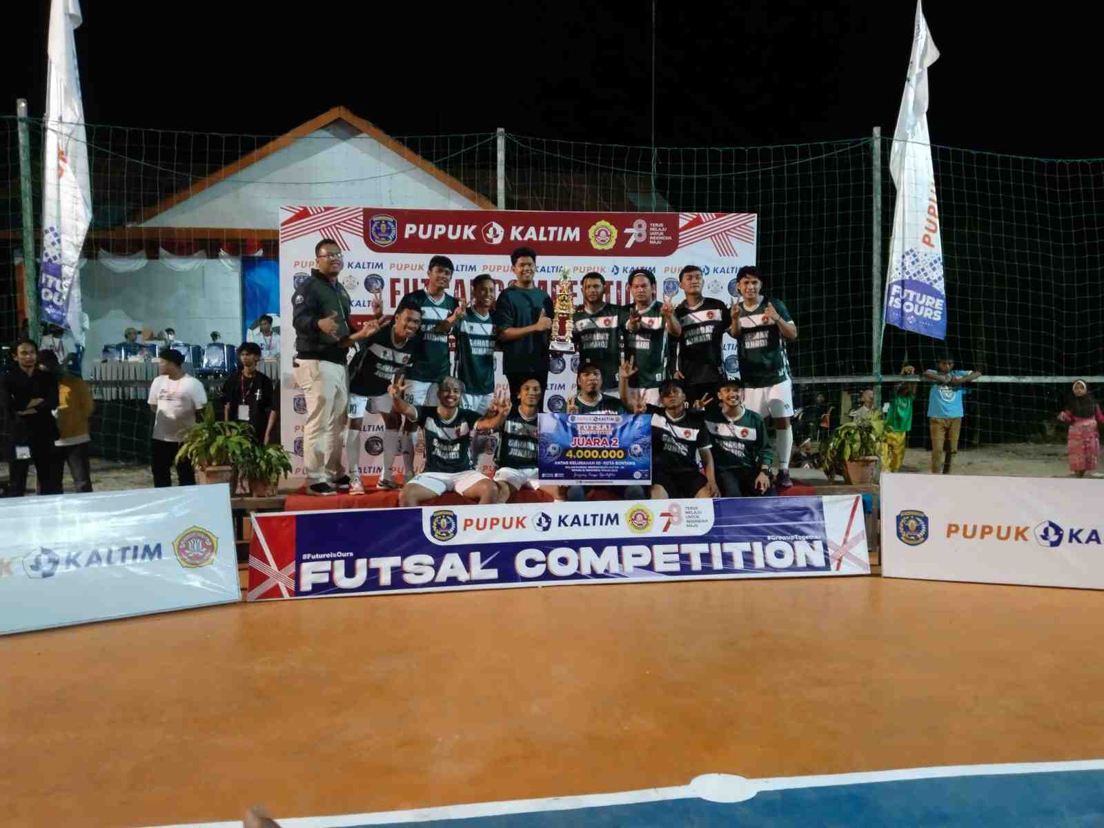 Junaidi Apresiasi Kejuaraan Futsal antar Karang Taruna Kelurahan