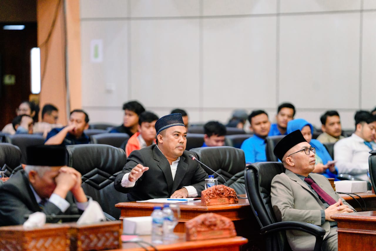 Faisal Dorong Pembangunan Masjid Jami' Al Huda Guntung Dilanjutkan Pemerintah