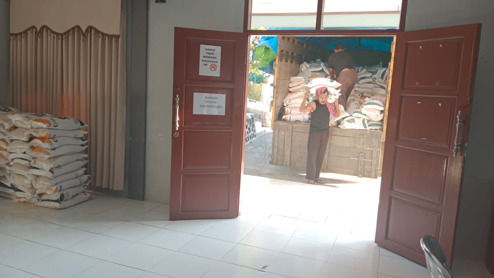 Masyarakat Bontang Kembali Terima Bantuan Beras, 50 Ton Lebih Siap Disalurkan Pemkot