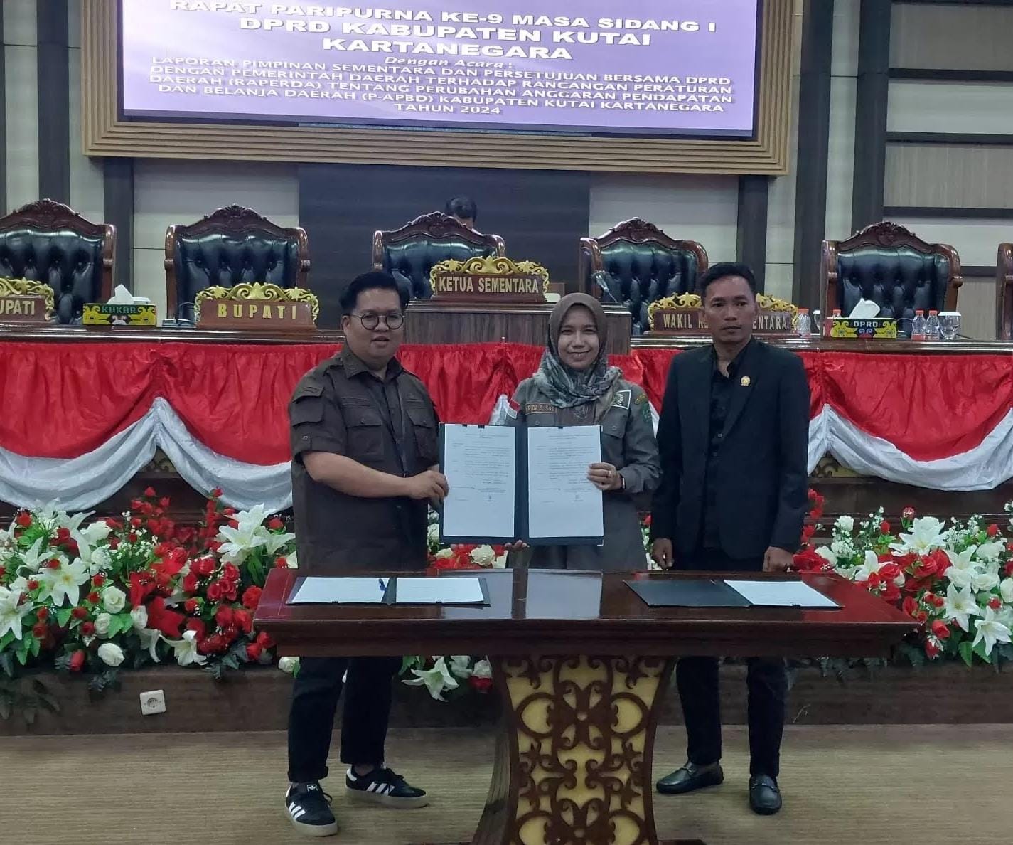 Perubahan APBD Kukar 2024 Disahkan 14,3 Triliun, DPRD Soroti Pentingnya Pengawasan Anggaran