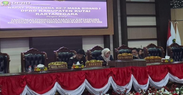 Rapat Paripurna DPRD Kukar Bahas Prioritas Perubahan APBD 2024 untuk Masyarakat
