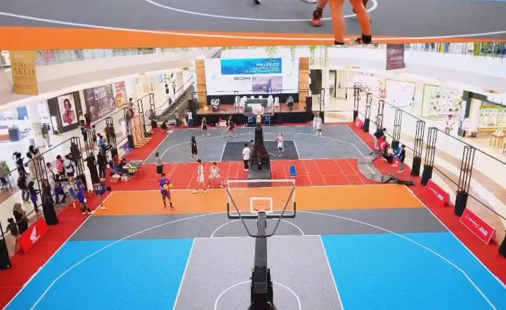 Semarak Piala Gubernur 2024, Dispora Kaltim Buka Kejuaraan Basket 3x3 di Atrium Bigmall