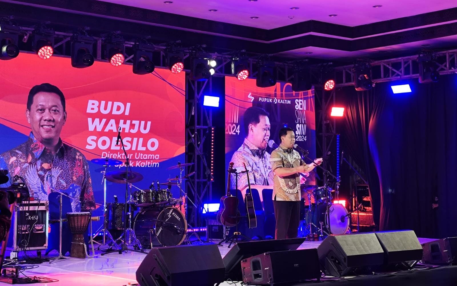 PT Pupuk Kaltim Inisiasi Seni Sana Sini untuk Angkat Potensi Budaya dan Seni di Bontang