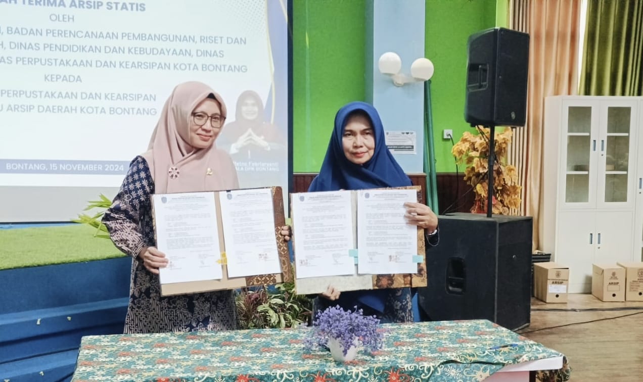 DPK Bontang Gelar Serah Terima Arsip Statis, Luncurkan Inovasi "Akselerasi Bontang"