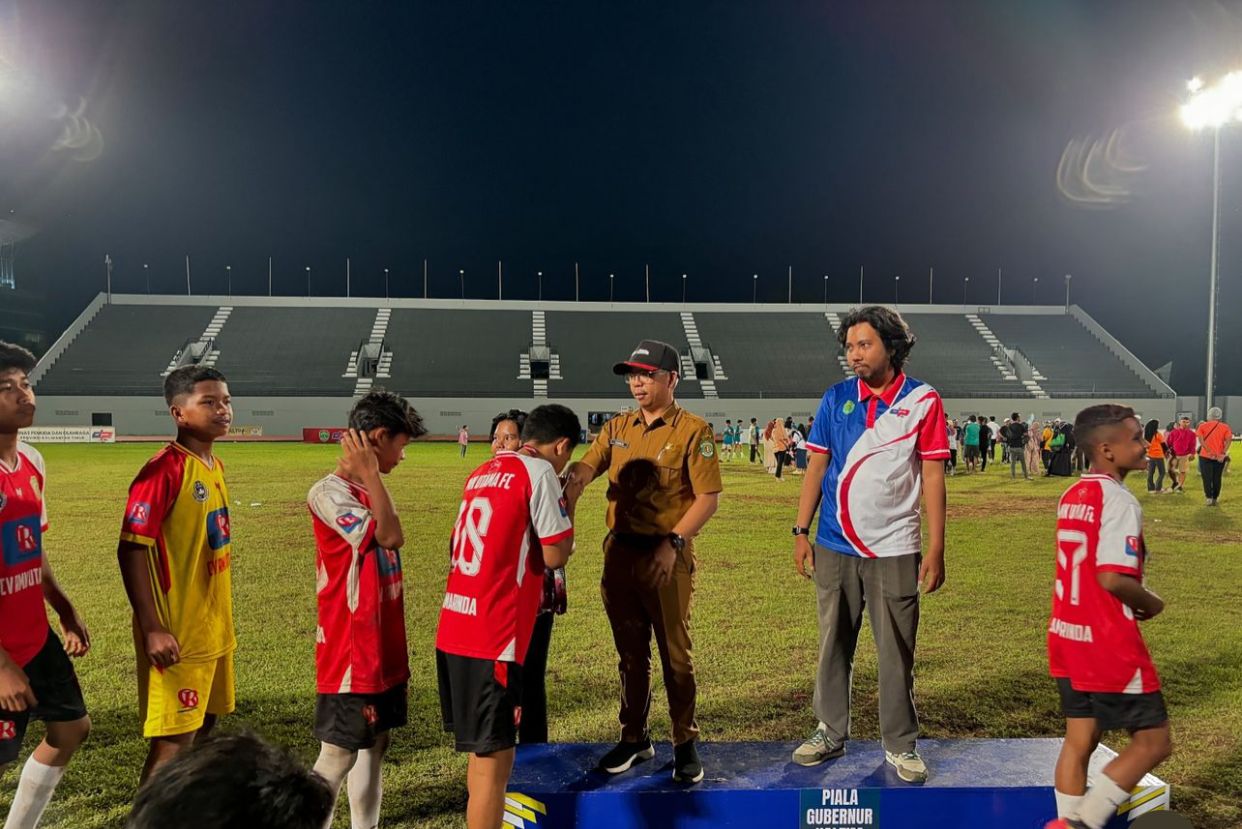 Dispora Kaltim Tutup Kejuaraan Sepak Bola U13 dan U15 Piala Gubernur Kaltim 2024
