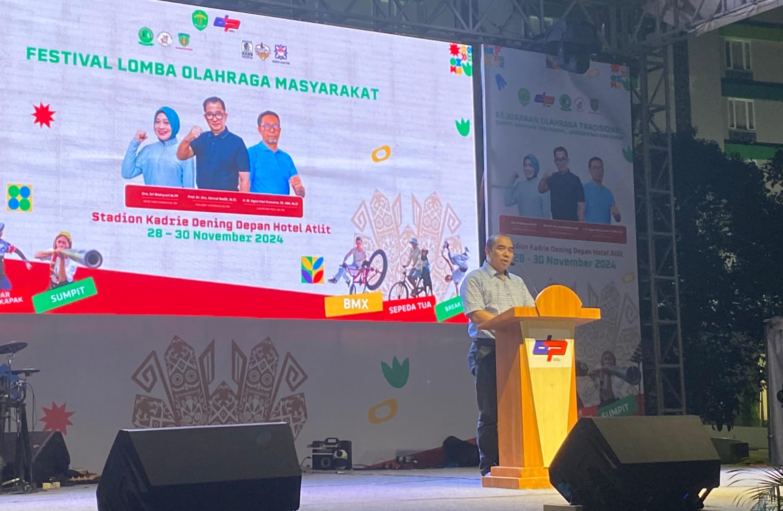 Semarak Festival Olahraga Masyarakat 2024: Paduan Tradisi dan Modernitas di Samarinda