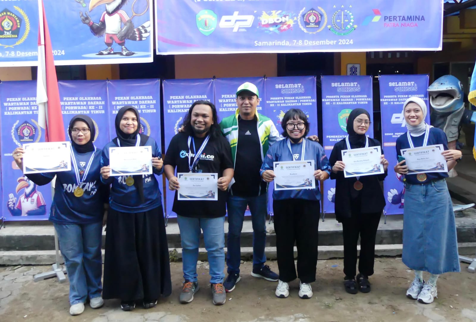 Redaktur Expresi Raih Perunggu Karya Jurnalistik di Porwada II PWI Kaltim