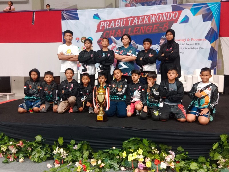 Atlet Taekwondo Kukar Raih 10 Medali dan 1 Perunggu