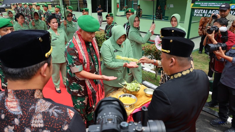 Sunggono Sambut Kunjungan Silahturahmi Pangdam