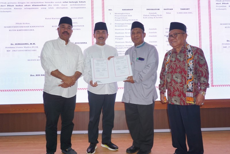 Kukar Berzakat Diawali Pembayaran Zakat