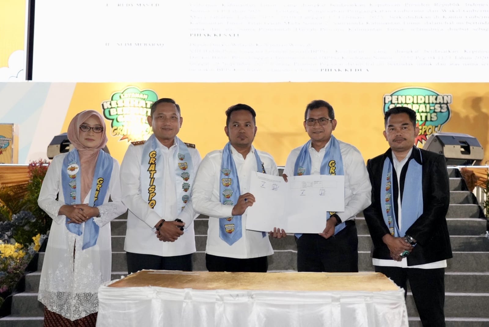 Hadiri Peluncuran Program �Gratispol�, Hamas Serukan Dukungan DPRD Kaltim untuk Program Keberlanjutan