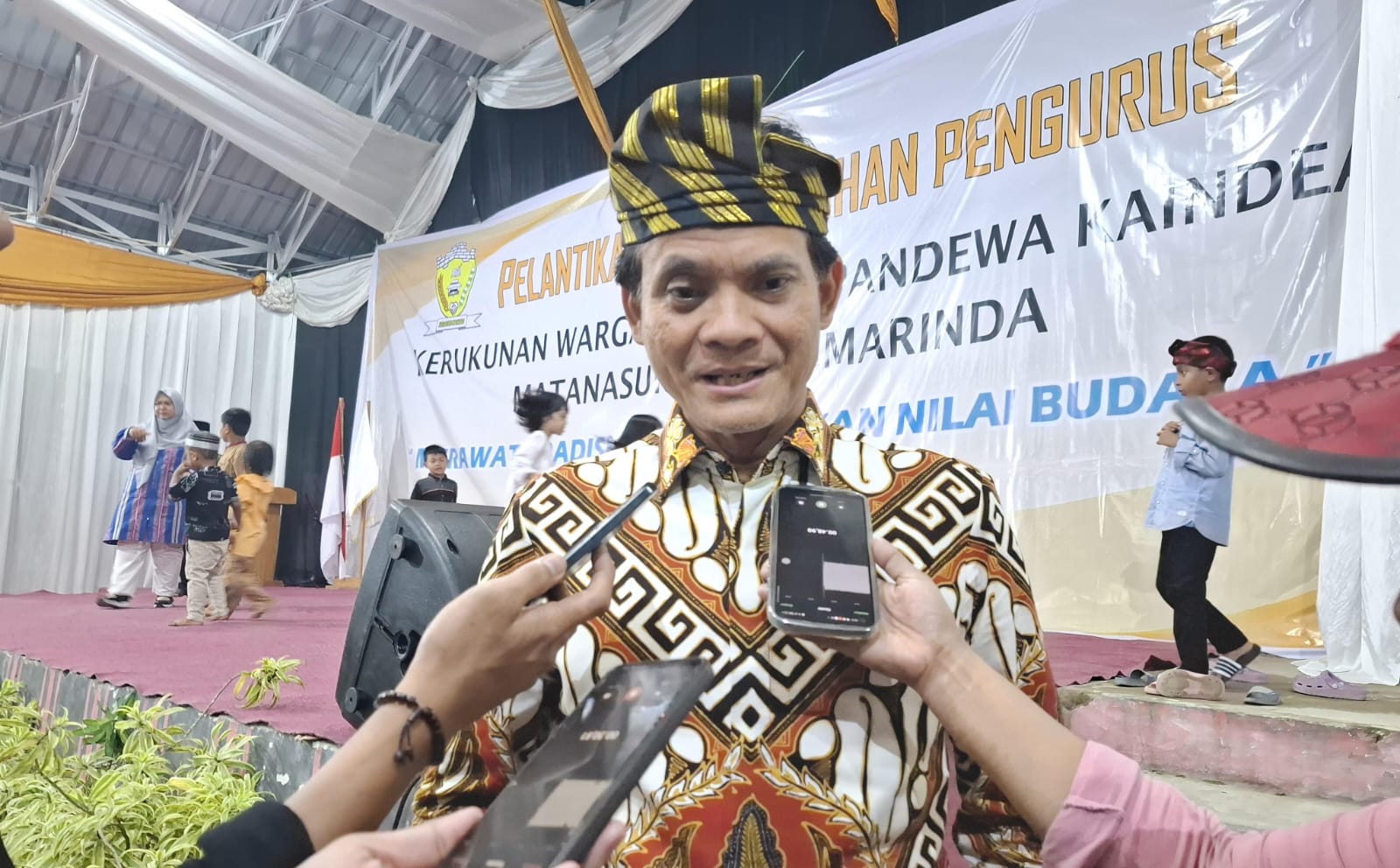 Keraton Kainmas Resmi Dilantik, Subandi Puji Persatuan Warga Buton di Samarinda