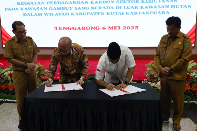 Lahan Gambut Tersebar Dalam 5 Kecamatan Kukar