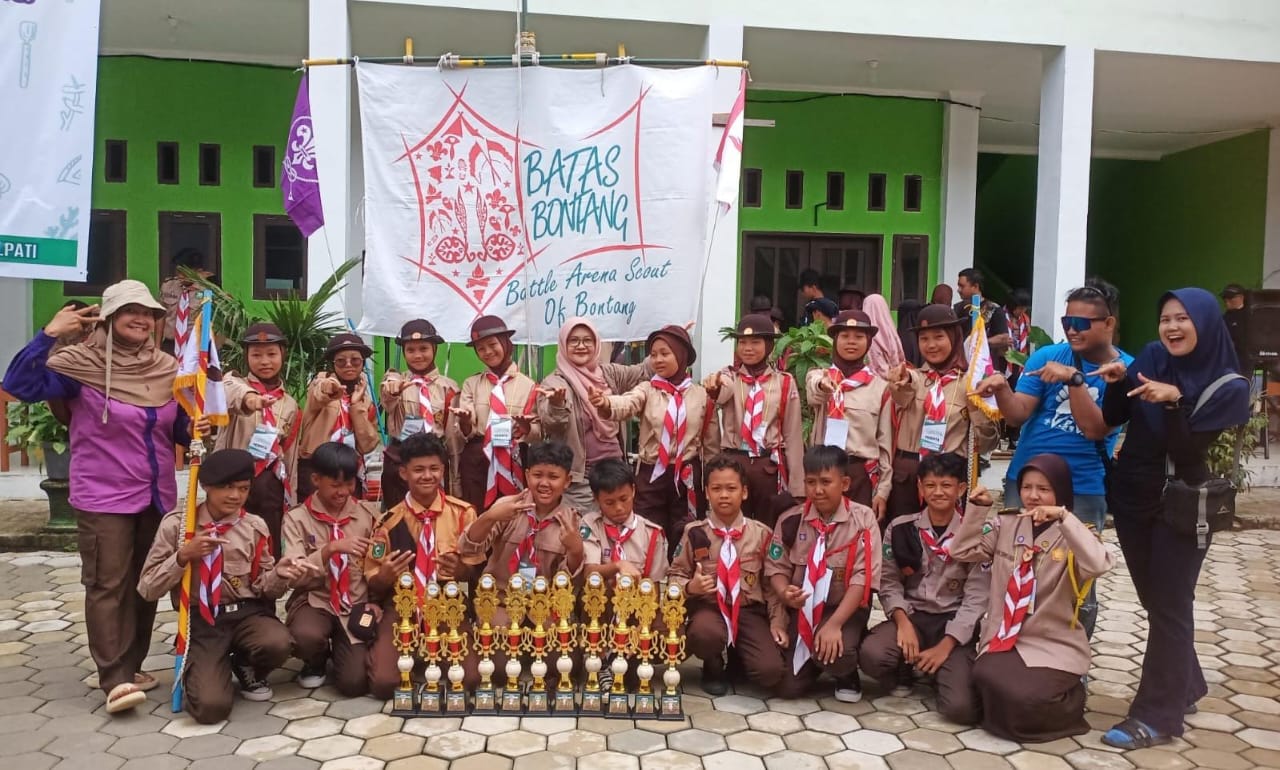 Pendidikan Bontang Kembali Torehkan Prestasi, Tim Pramuka SDN 001 Bonsel Bawa Pulang 11 Piala dari BATAS