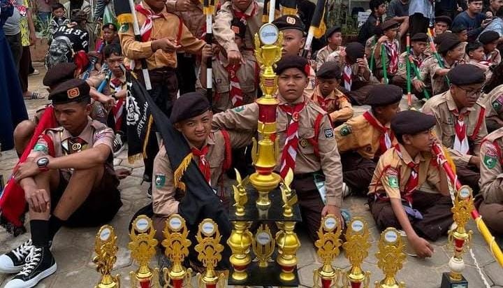 Regu Macan Putih SDN 006 Bontang Utara Sabet Juara Umum di BATAS