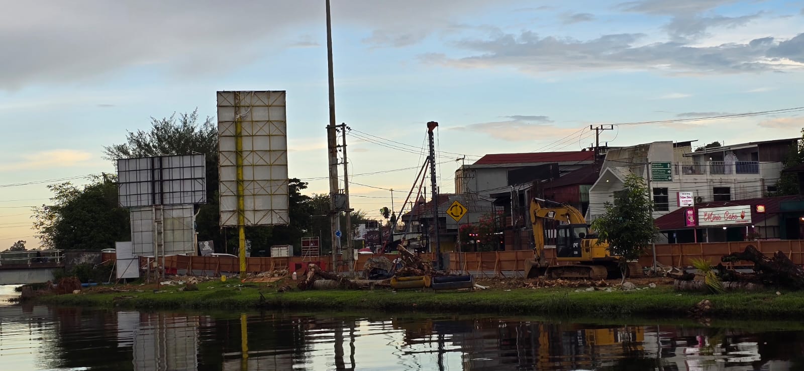Dinas PU Kukar Bangun Taman RTH Bersamaan Proyek Jembatan Baru