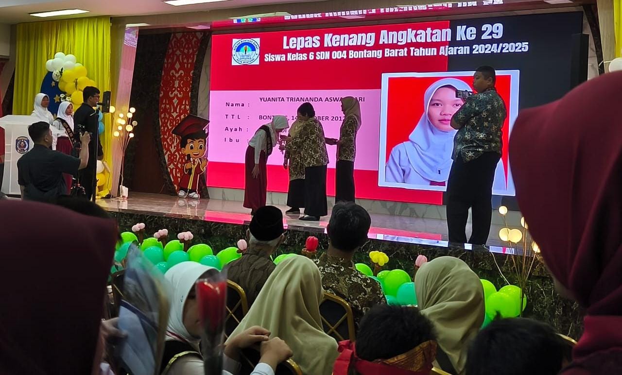 Meriah dan Penuh Haru, SDN 004 Bontang Barat Gelar Pisah Kenang untuk 116 Siswa Kelas VI