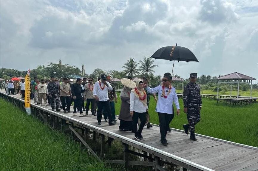 Kutai Timur Resmikan Agro Wisata Sawah Teluk Pandan, Dorong Pariwisata dan Ekonomi Petani