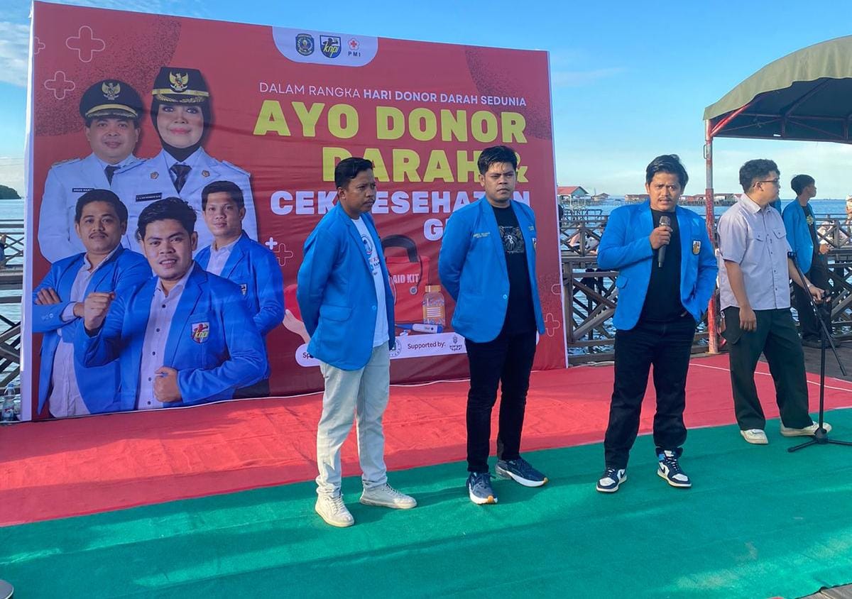 KNPI Bontang Gelar Donor Darah dan Cek Kesehatan Gratis, 20 Kantong Terkumpul