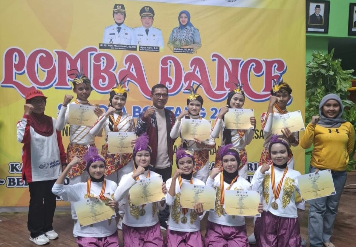 Siswa SMPN 1 Bontang Raih Juara dalam Lomba Dance Kota, Buktikan Tak Hanya Unggul Akademik