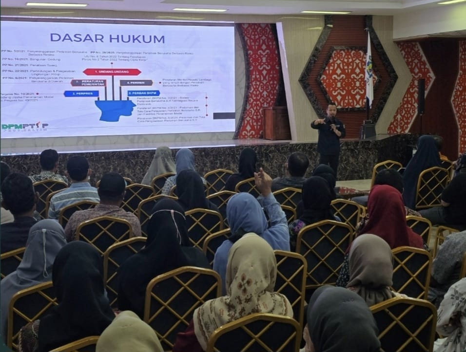DPMPTSP Gelar Bimtek dan Sosialisasi, Tingkatkan Kapasitas Pelaku Usaha