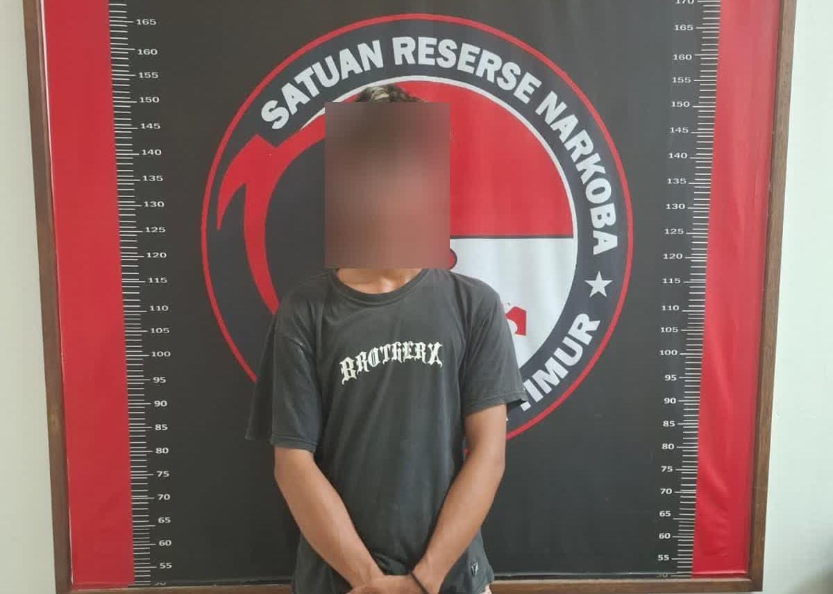 Mahasiswa di Kutim Diciduk Polisi, Simpan Puluhan Gram Sabu Siap Edar